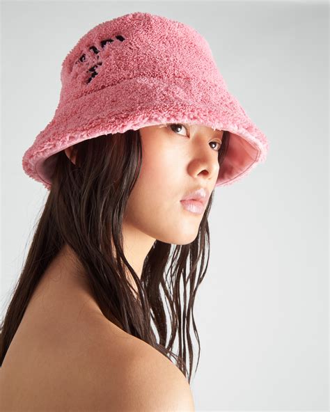 pink prada hat